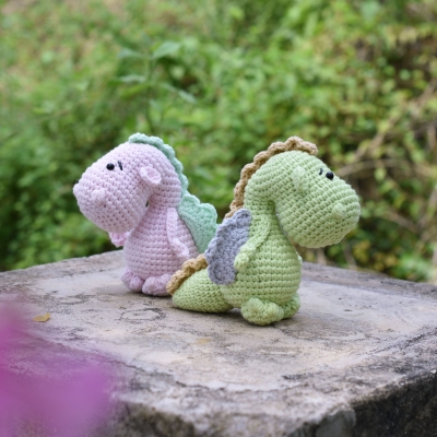 Crochet Dragon, Baby Stuff Animal, Stuff Dragon Amigurumi, Handmade Stuff Animal