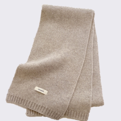 Unisex 100% Wool Scarf, Knitted Wool Scarf Is Versatile In Autumn And Winter