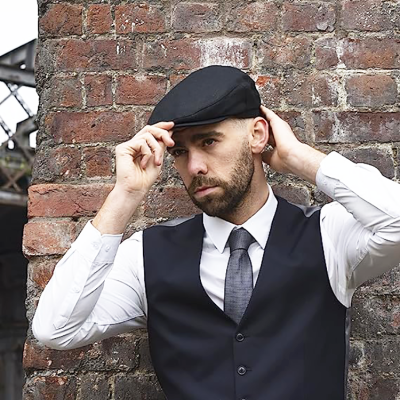 Breathable Mesh Summer Flat Hat Newsboy Cap for Men, Ivy Hat, Mens Caps, Gatsby Hat