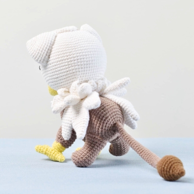 Amigurumi Griffin, Stuffed Griffin, Handmade Griffin, Griffin Doll, Crochet Gift