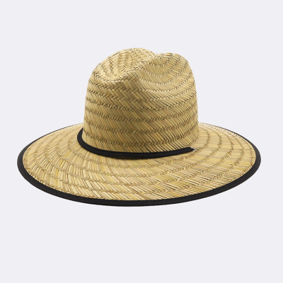   Lifeguard Straw Hat UV Protection Breathable Packable Beach Summer Hats for Men Women